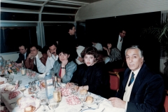 Γιορτή Βασιλόπιτας ΙΛΤΕ Θεσ/νίκης, Ναυτικός Όμιλος Θεσ/νίκης, το τραπέζι του καταστήματος Πύλης Αξιού (1987)