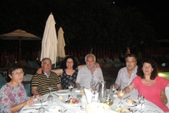 Δεύτερη βραδιά νυχτερινής διασκέδασης στην πισίνα του ξενοδοχείου μας